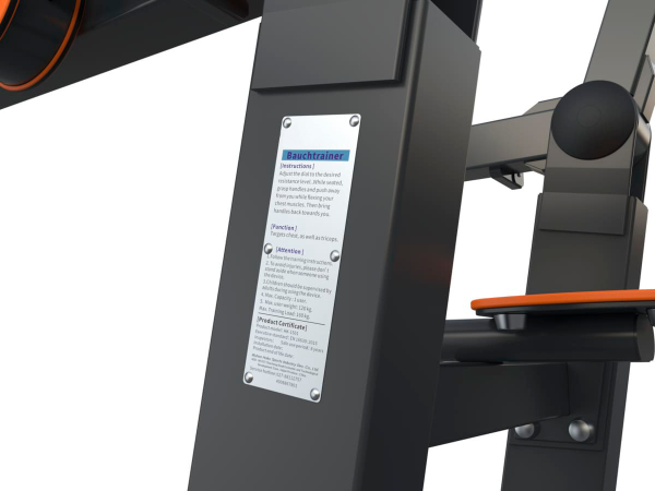Máquina Crunch Abdominal exterior DU-HK-3901 (Ab Crunch) - Imagen 5