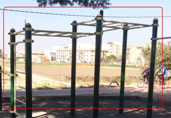 Aparato Calistenia DUCP-2017 (Escalera Doble) - Imagen 5