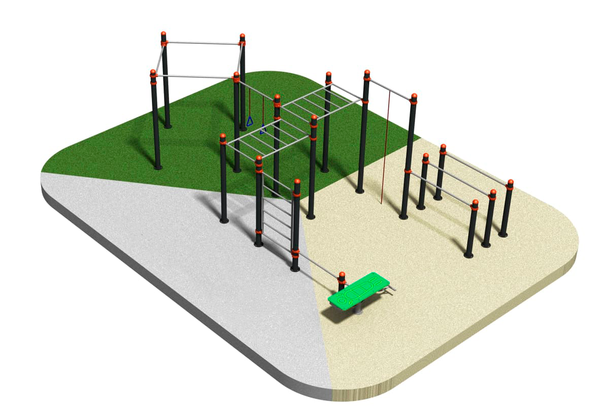 Parque Calistenia exterior DUCG-2014 - Imagen 2