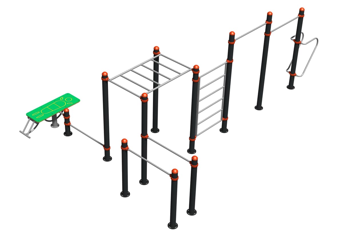 Circuito Calistenia exterior DUCG-2010 - Imagen 3