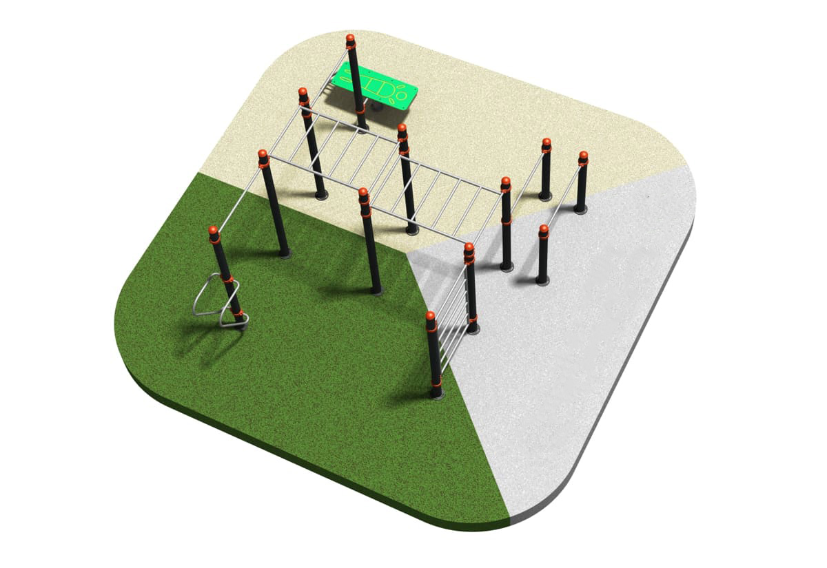 Equipamiento Workout DUCG-2011 (Calistenia) - Imagen 4