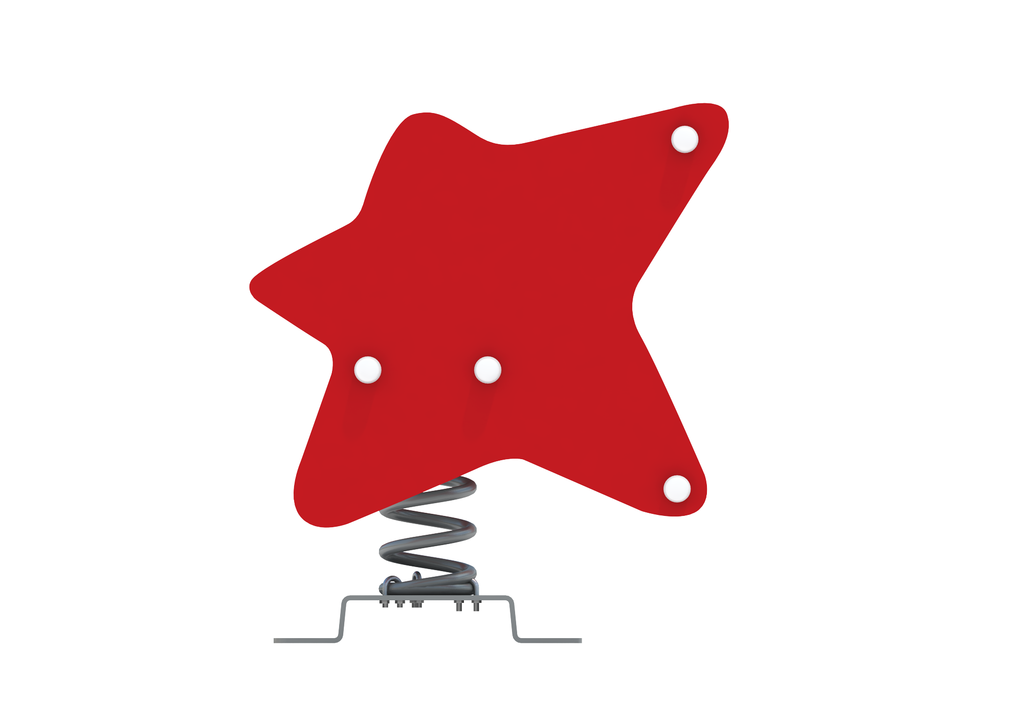 Balancín muelle estrella