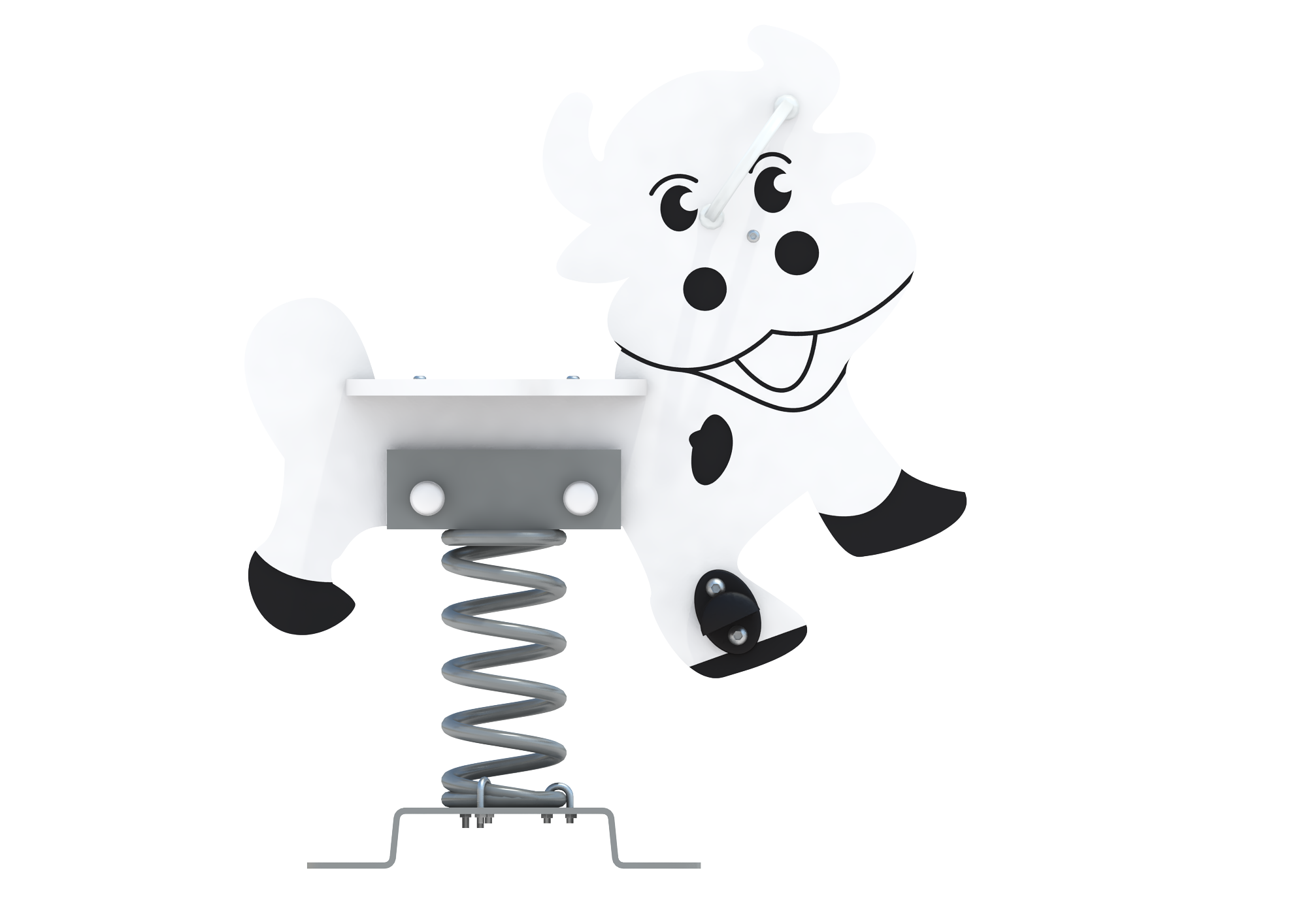 Balancín muelle vaca