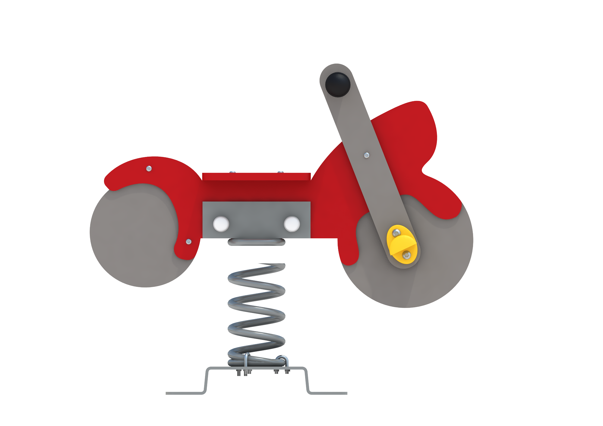 Balancín muelle moto