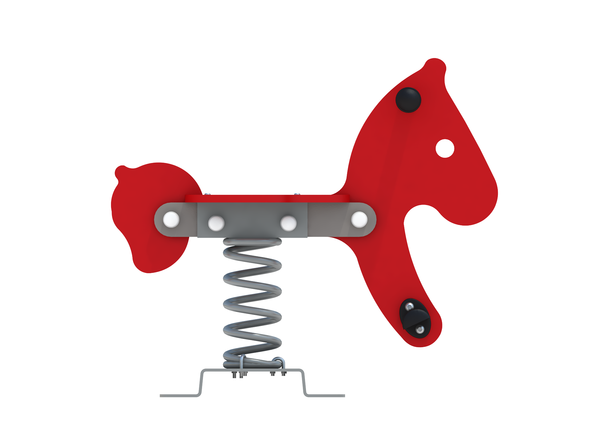 Balancín muelle caballo