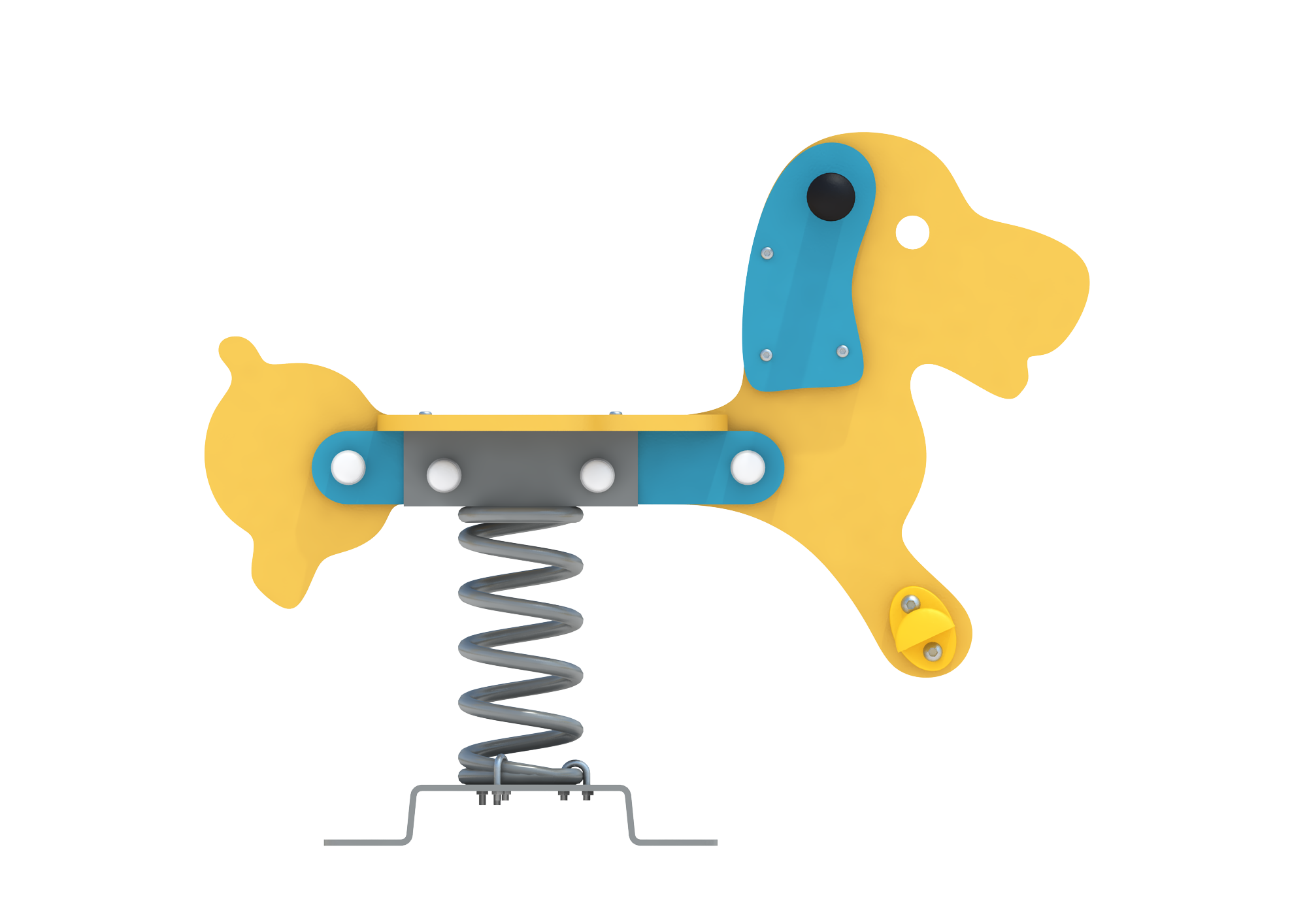 Balancín muelle perro