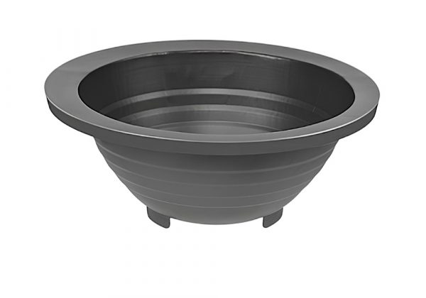 DUMUJA-05-900 Jardinera Esfera de Acero.