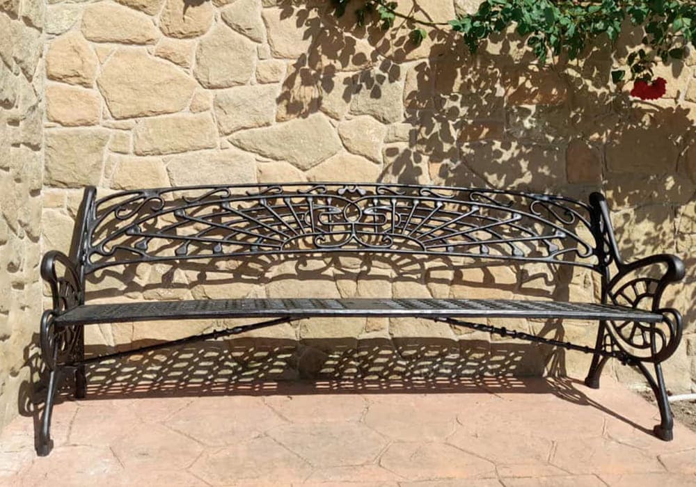 DUMUBA-01 Banco Clásico de Fundición - Imagen 3